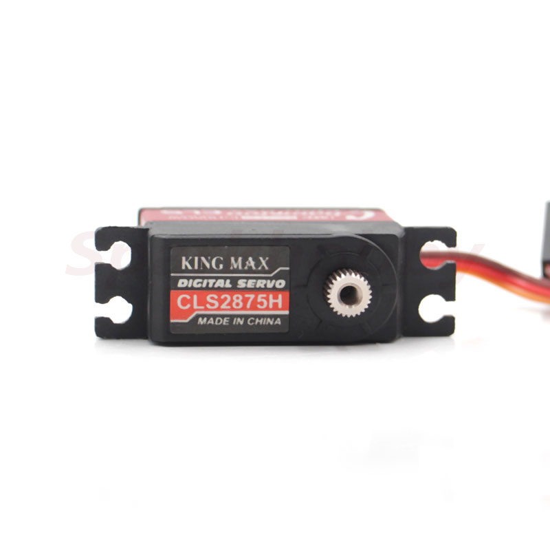 1PC KINGMAX CLS2875H 28g 11kg. - 6S Lipo Battery 22.2V 5000Mah avaliação e preço