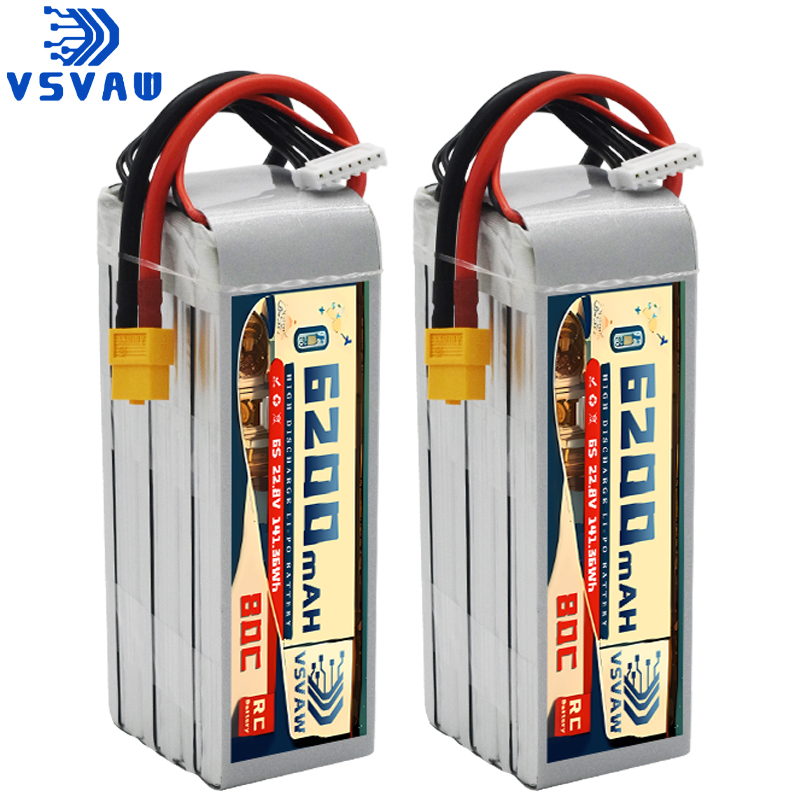 Bateria Lipo de Alta Taxa de D - 6S Lipo Battery 22.2V 5000Mah avaliação e preço